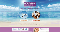 Desktop Screenshot of northern-holidays.com